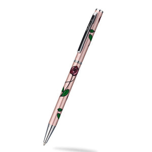 Pearlised Pink Mackintosh Rose Pen